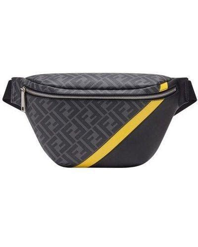 fendi crossbody fanny pack|fendi grey handbags.